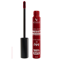 Labial Líquido Vogue A Prueba De Besos Tono Poderosa 3mL