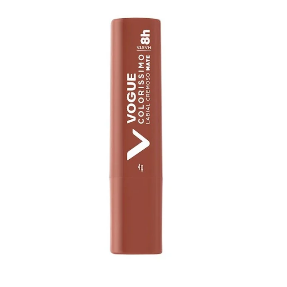 Labial En Barra Vogue Mate Colorissimo Almendra Serena 4g
