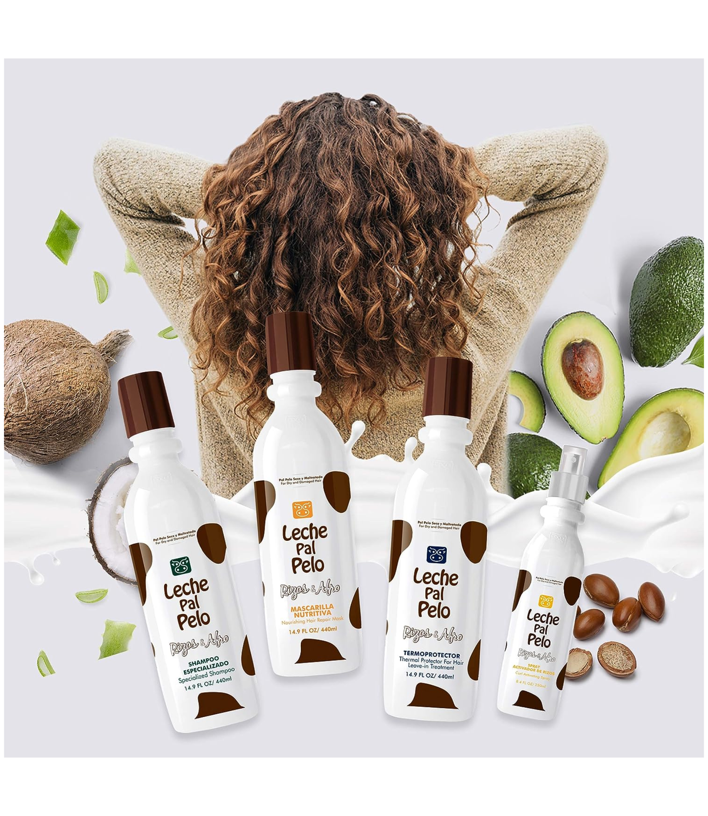 Leche Pal Pelo Mascarilla Rizos Y Afro 440ml