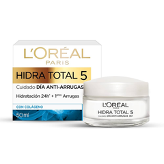 Nuevo Crema L'oréal Hidra-total 5 Con Colágeno 50ml