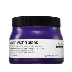 Mask Loreal Profesionel Keratin Alpha Sleek Anti-frizz 500ml