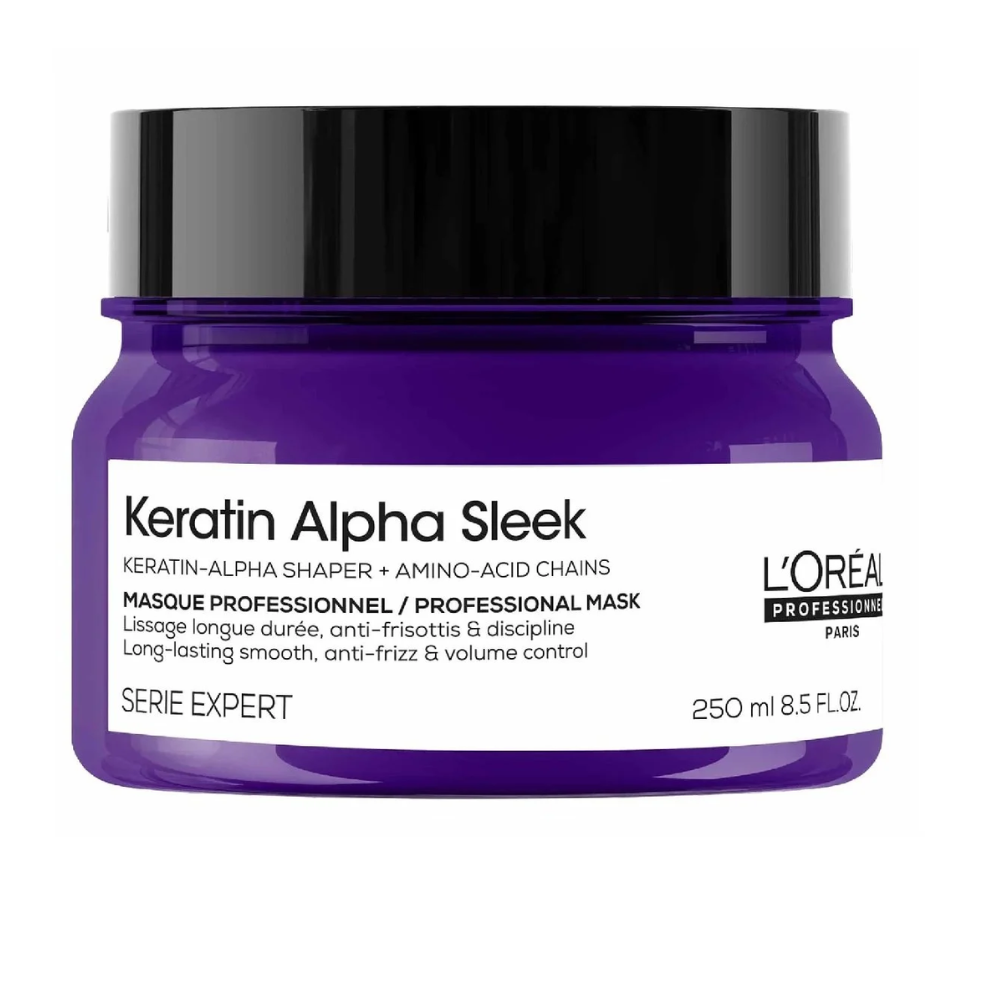 Mask Loreal Profesionel Keratin Alpha Sleek Anti-frizz 250ml