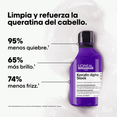 Shampoo Loreal Profesional Keratin Alpha Sleek 300ml