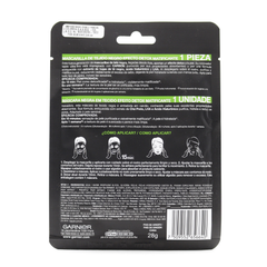 Mascarilla Facial En Tela Garnier Skinactive Pure Carbón 28g