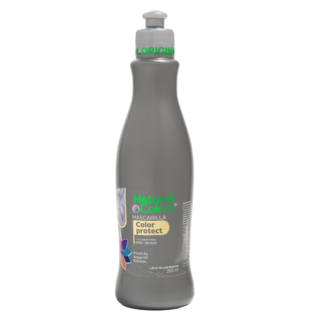 Natural Colors Mascarilla Gris Silver 285mL