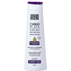 Mascarilla Canas Plata Blondz Only Matizante 350 Ml