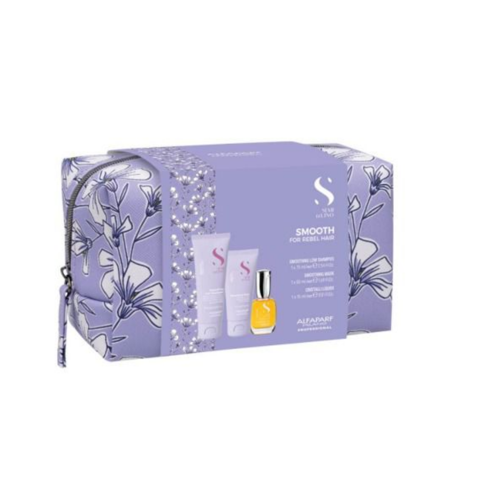 Mini Kit Alfaparf Semi Di Lino Smooth