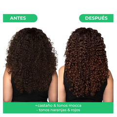 Kit Shampoo + Mascarilla Naissant Matizante Glow Mocca