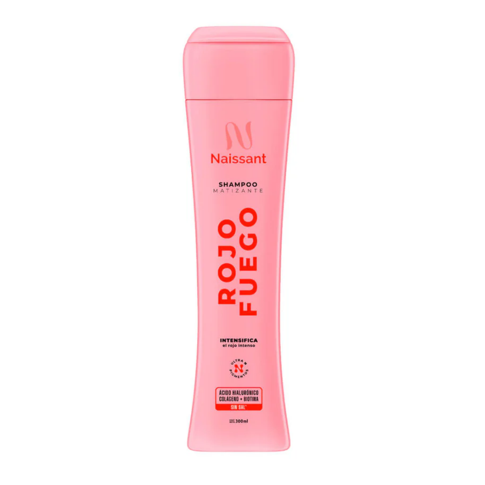 Shampoo Naissant Matizante Rojo Fuego 300ml