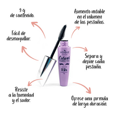 Pestañina Vogue Curvas Perfectas 9g