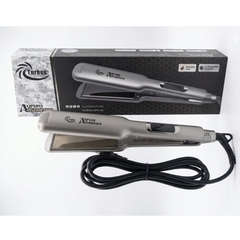 Plancha Turbox Profesional Aurum Adventure Plateada 480°f