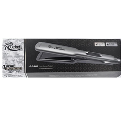 Plancha Turbox Profesional Aurum Adventure Plateada 480°f