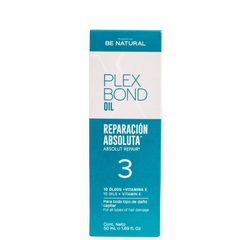 Aceite Capilar Be Natural Plex Bond Reparación Absoluta 50ml