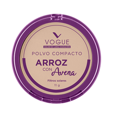 Polvo Compacto Vogue De Arroz Porcelana 11g