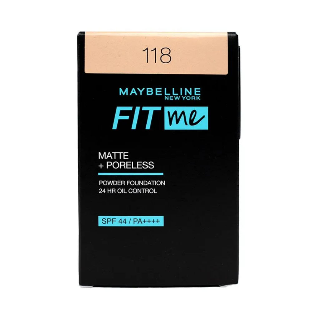 Polvo Base Maybelline Fit Me tono 118 9g