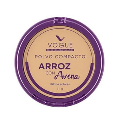 Polvo Compacto Vogue De Arroz Moka 11g
