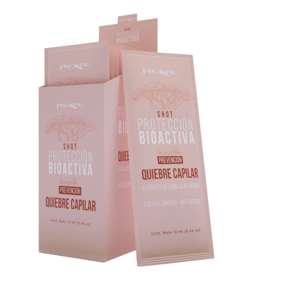 Caja Shot Protección Bioactiva De Prokpil Prevenció Quiebre x 10 unidades 13g