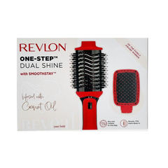 Cepillo Revlon One-step Dual Shine Rojo