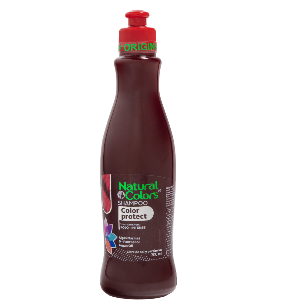 Natural Colors Shampoo Rojo Intenso 285mL