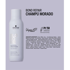 Shampoo Schwarzkopf Blondme Bond Repair Purple Litro