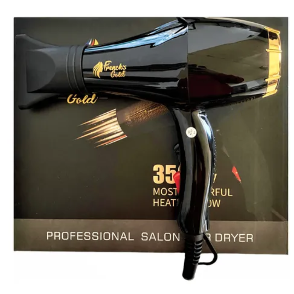 Secador De Cabello Professional Frenchs Gold 3500w
