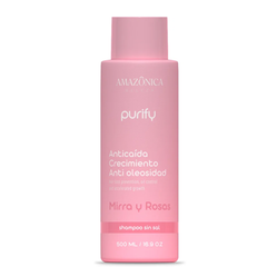 Shampoo Amazonica Purify Mirra Y Rosas 500ml