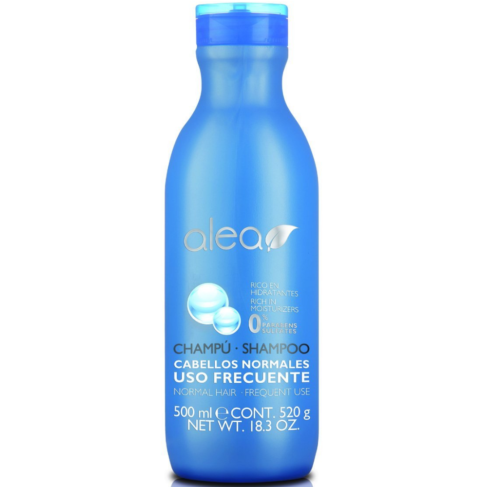 Shampoo Alea Para Cabellos Normales Uso Frecuente 500ml
