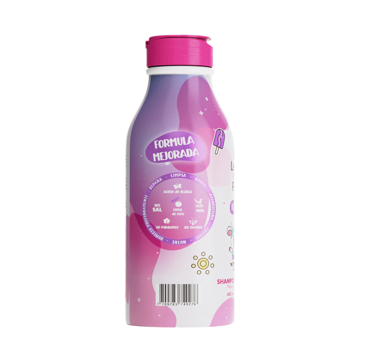 Shampoo Nutritivo Kids Leche Pal Pelo 250ml