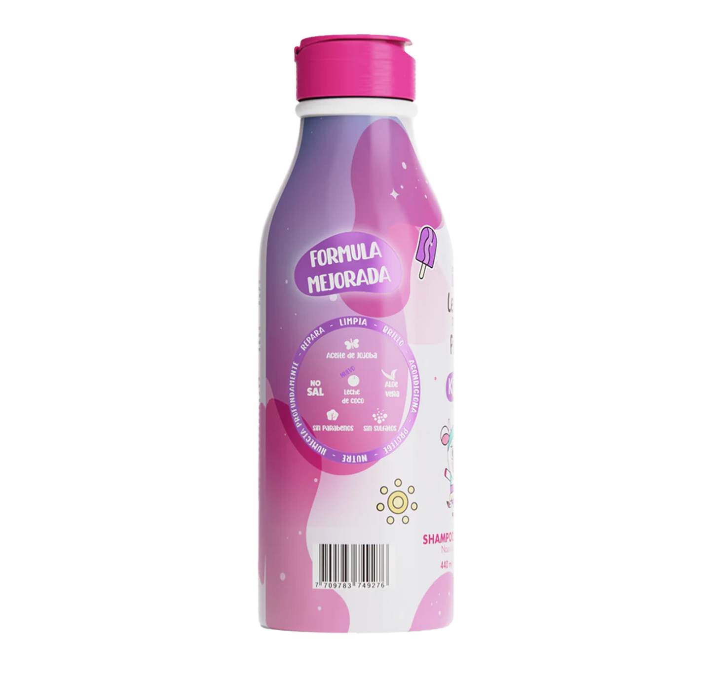 Shampoo Nutritivo Kids Leche Pal Pelo 440ml