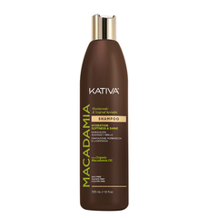 Shampoo Kativa Macadamia Hidratación Y Brillo 355ml