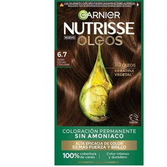 Garnier Nutrisse Óleos en el tono 6.7 Rubio Oscuro Chocolate