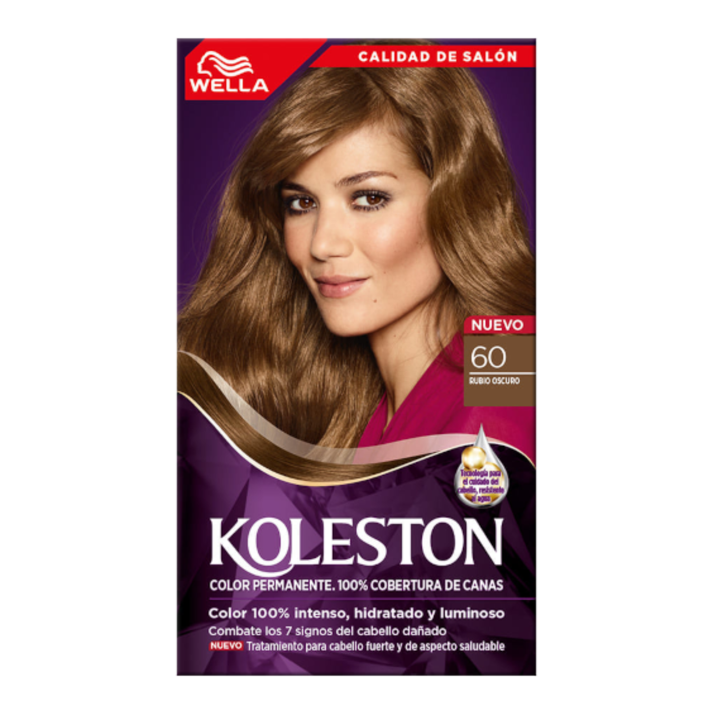 Tinte Wella Koleston 50ml  60 - Rubio Oscuro