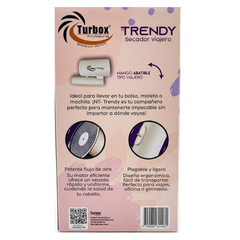 Secador Viajero Turbox Nt Trendy Blanco