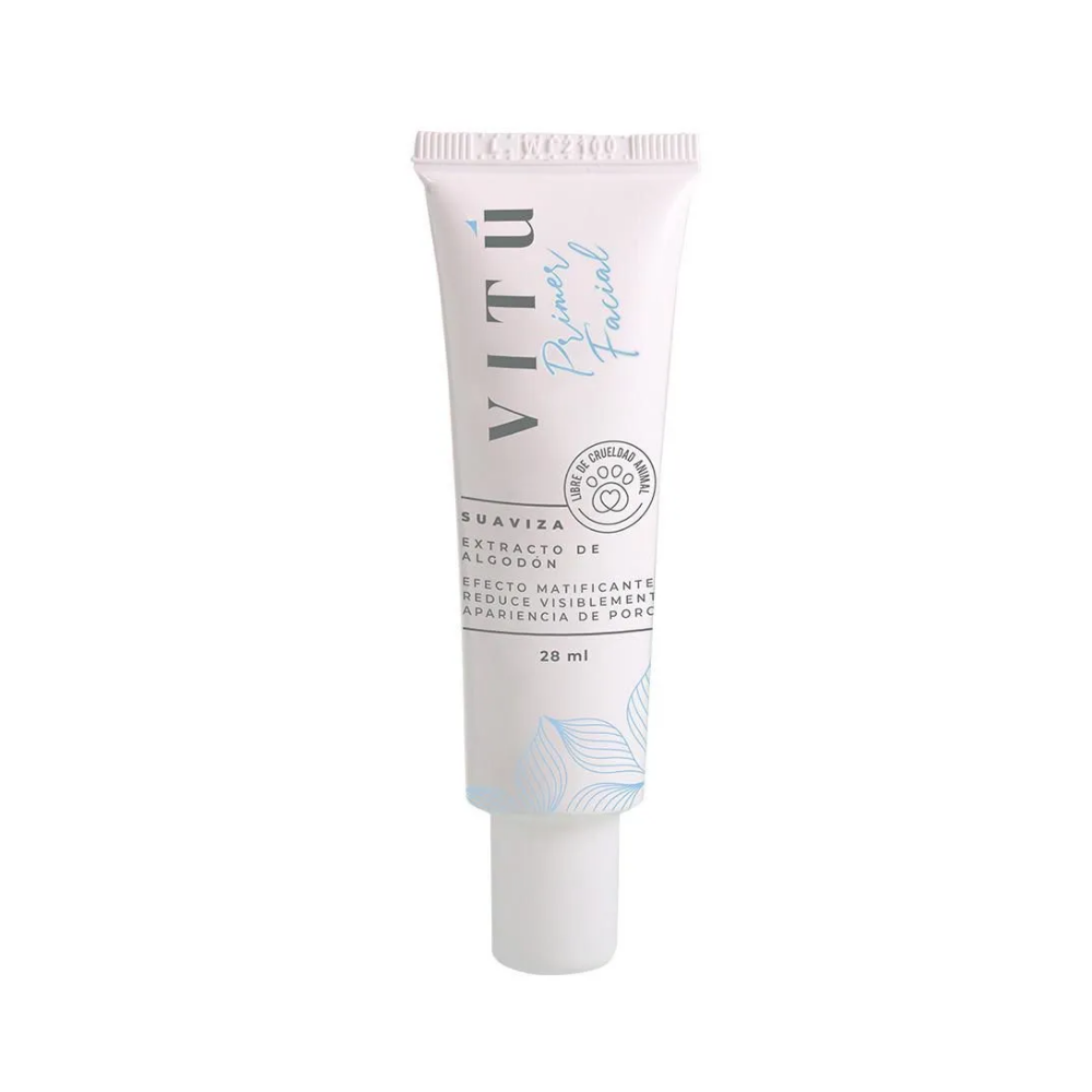 Primer Facial Vitú Con Extracto De Algodón 28ml