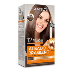Kit Kativa Alisado Brasileño Todo Tipo de Cabello