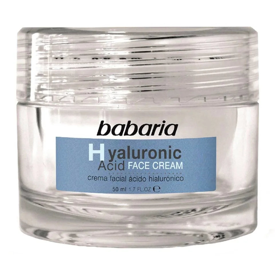 Crema Facial Babaria Acido Hialuronico 50ml Ultra Hidratante