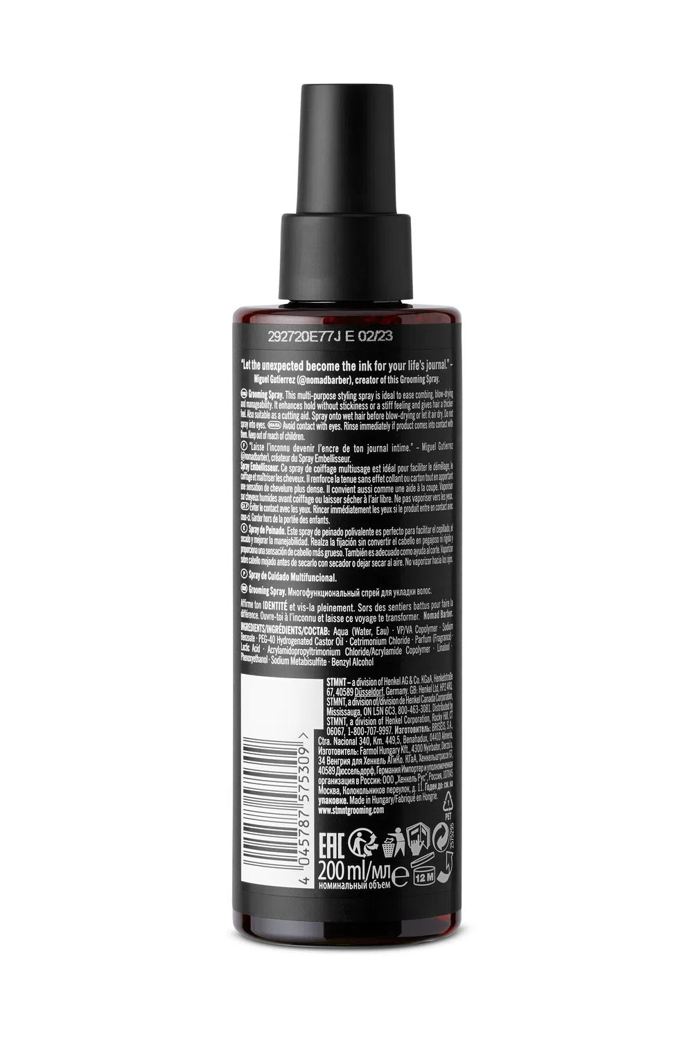 Grooming Spray STMNT 200ml Finalizado Natural