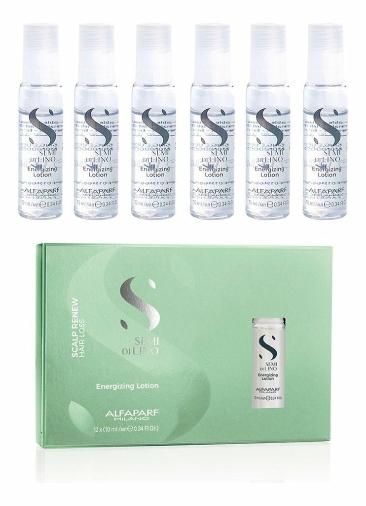 Ampolletas Alfaparf Energizing Lotion Semi Di Lino