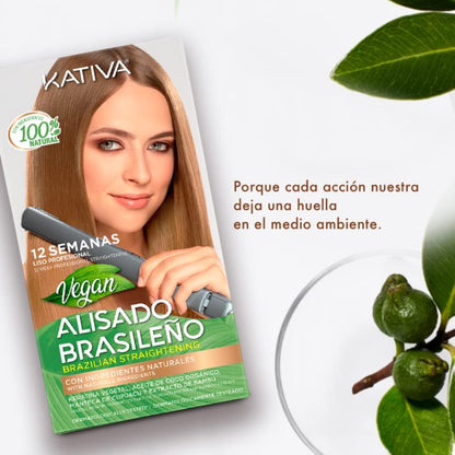 Kit Alisado Kativa Brasileño Vegan – Mechu2 - Main Image