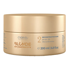 Kit Shampoo + Leave In + Mascarilla Cadiveu Blonde Reconstructor