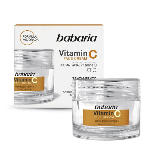 Crema Facial Babaria Vitamina C 50ml Tratamiento Antioxidante