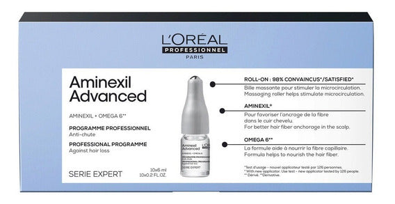 Ampolletas Loreal Aminexil Advanced