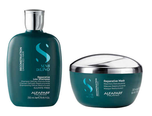 Kit Shampoo + Mascarilla Alfaparf Reparative