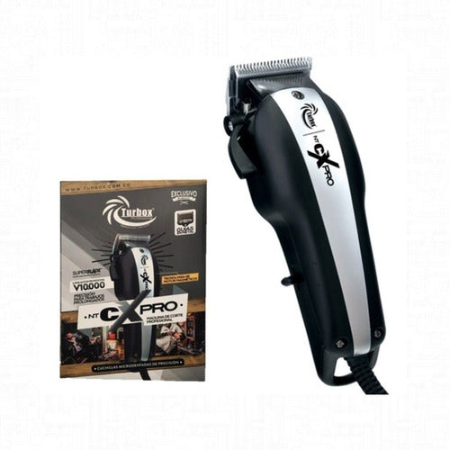 Maquina Profesional Turbox NT-CX Pro Corte Motor V10.000