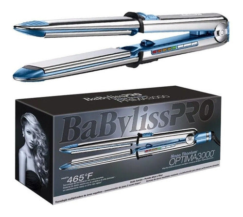 Plancha Babylis Pro Optima 3000 Nano Titanium 465 °f