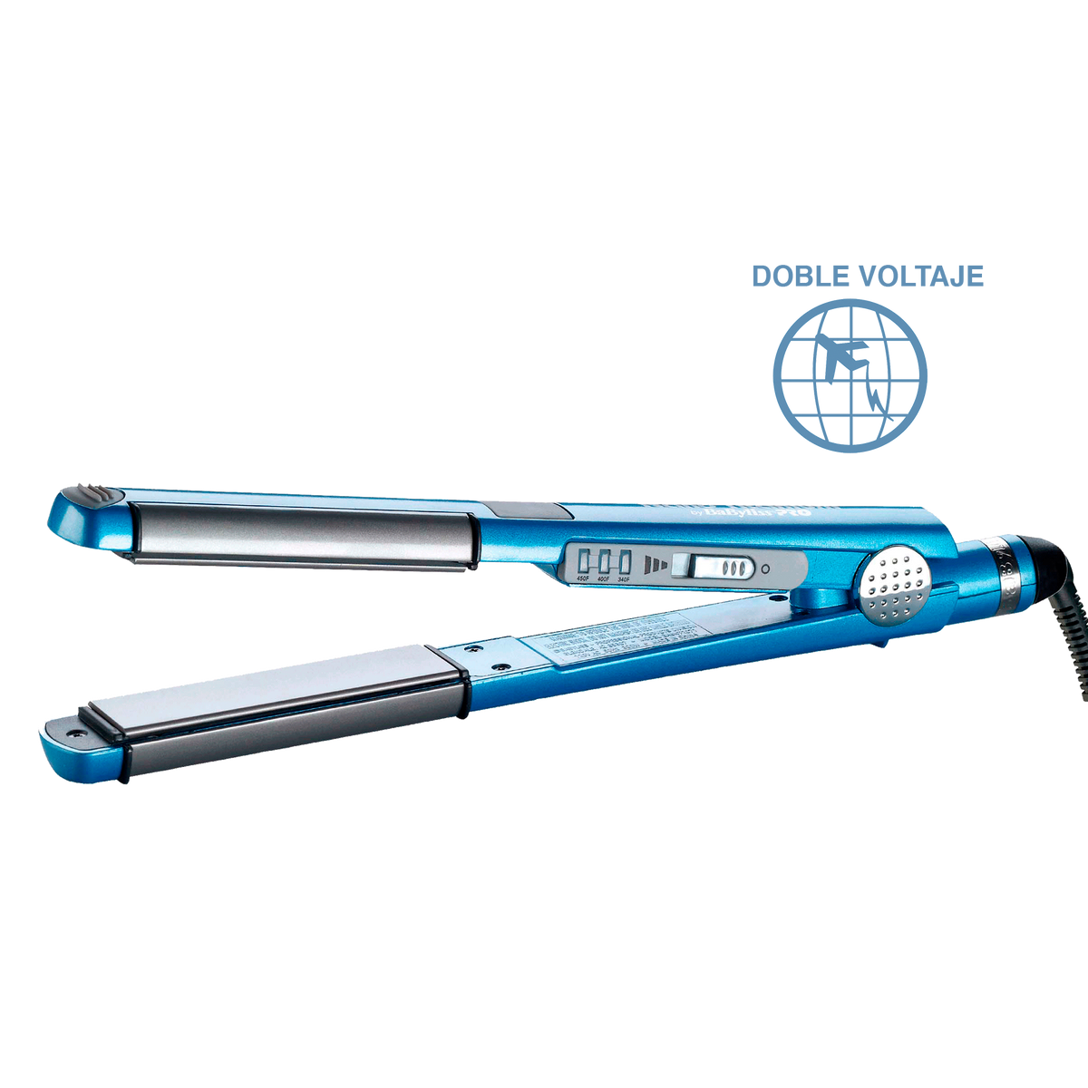 Plancha Babylis Pro Sol Gel 1 1/2 Nano Titanium 450 °f