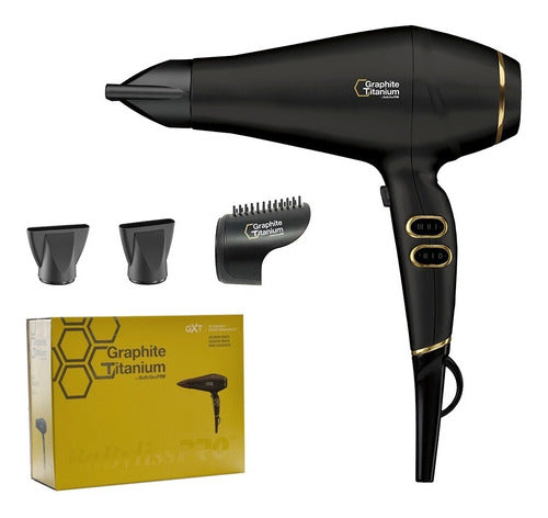 Secador Babyliss Pro Graphite Titanium 2000w