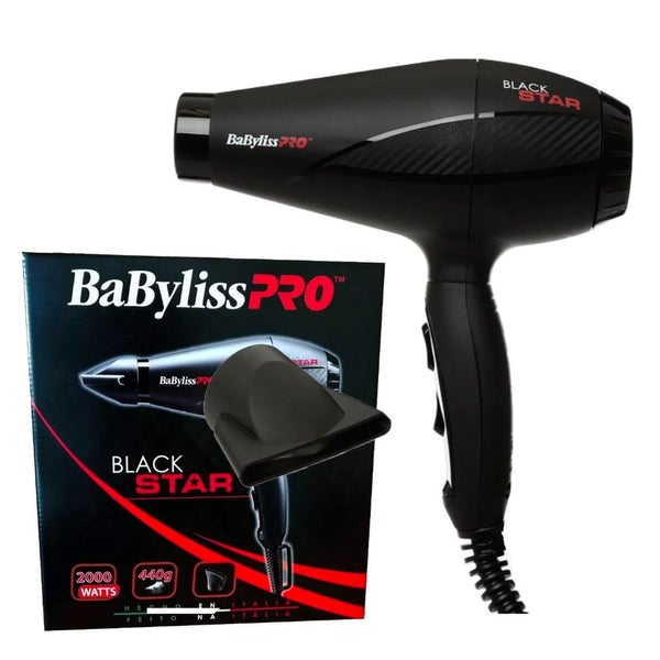 Secador Babyliss Pro Black Star 2000w