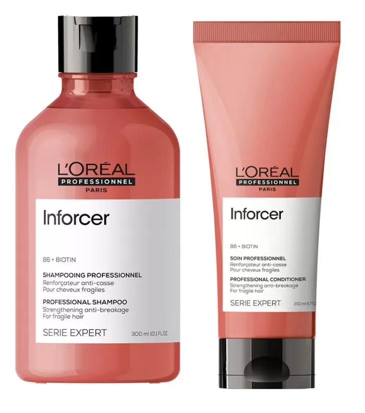 Kit Shampoo + Acondicionador Inforcer Loreal