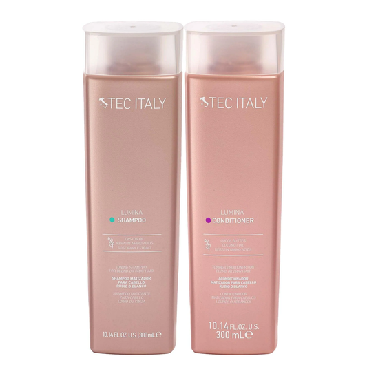 Kit Shampoo + Acondicionador Lumina Tec Italy